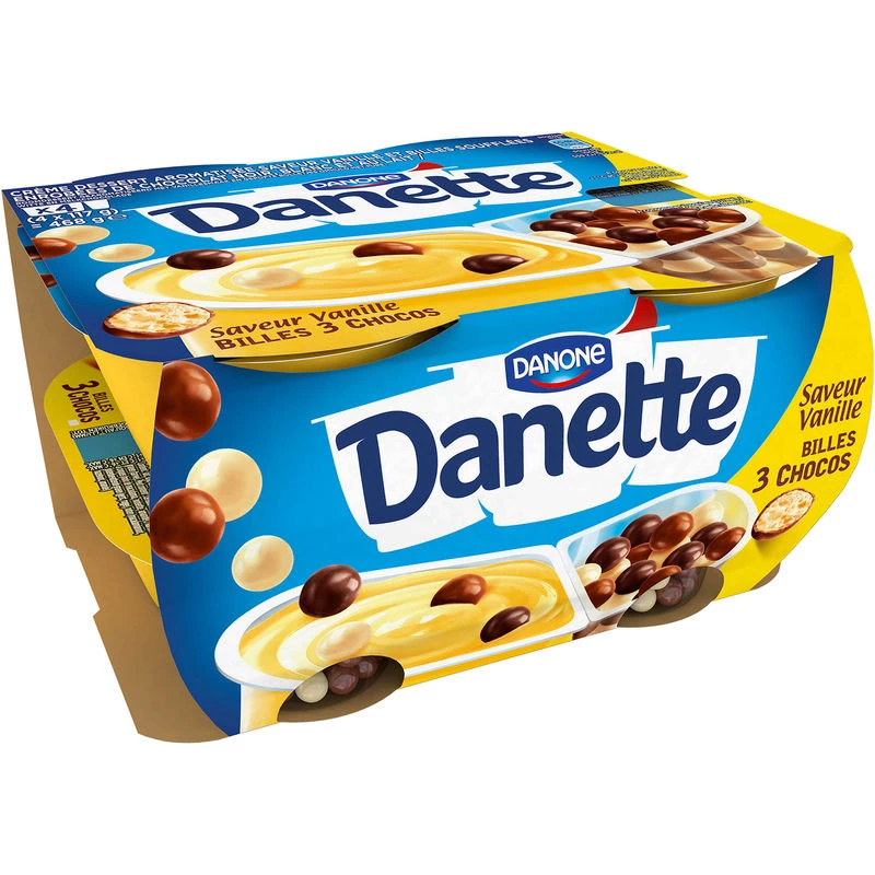 Danette Pop Sav.van. 3shock 4x1