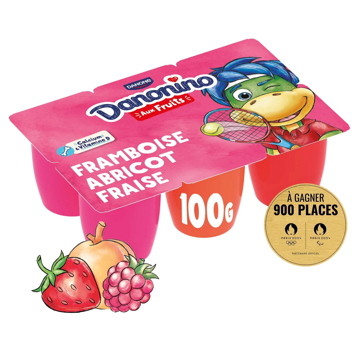 100gx6 Fruits Maxi Danonino