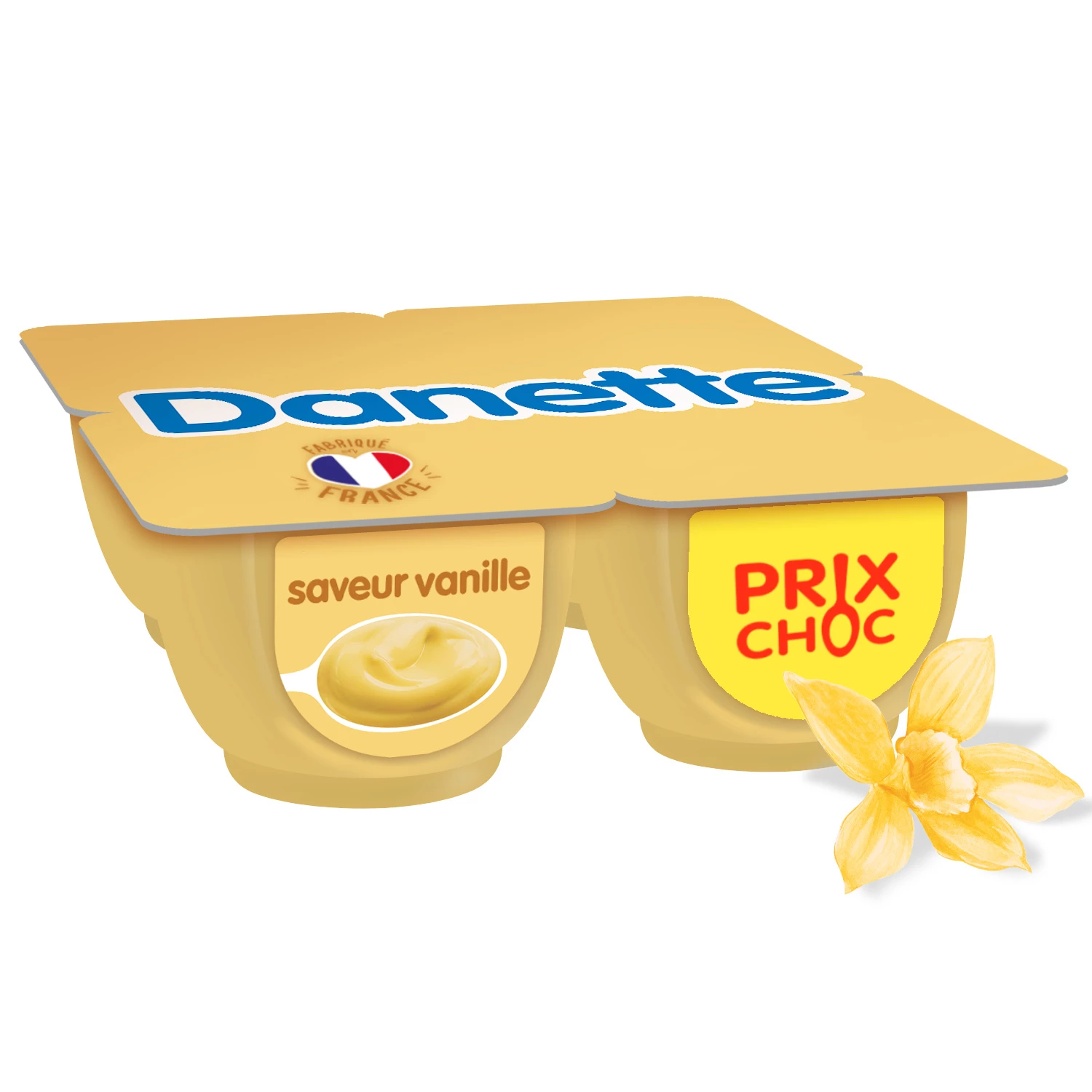 Danette Vanilla 4x125g