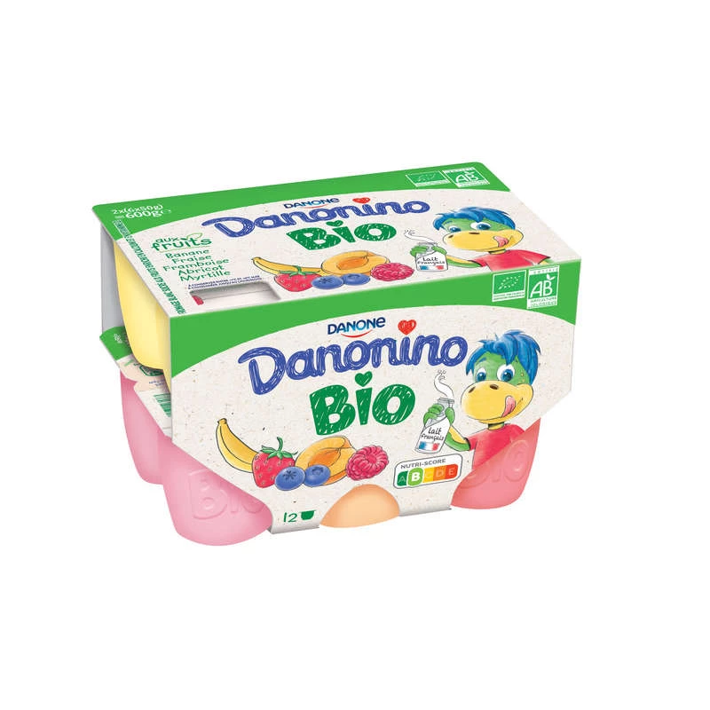 Danonino Bio Fruits Panache 12