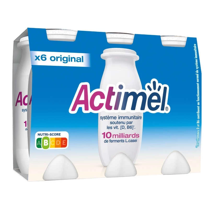 6. Обычный питьевой йогурт - Actimel