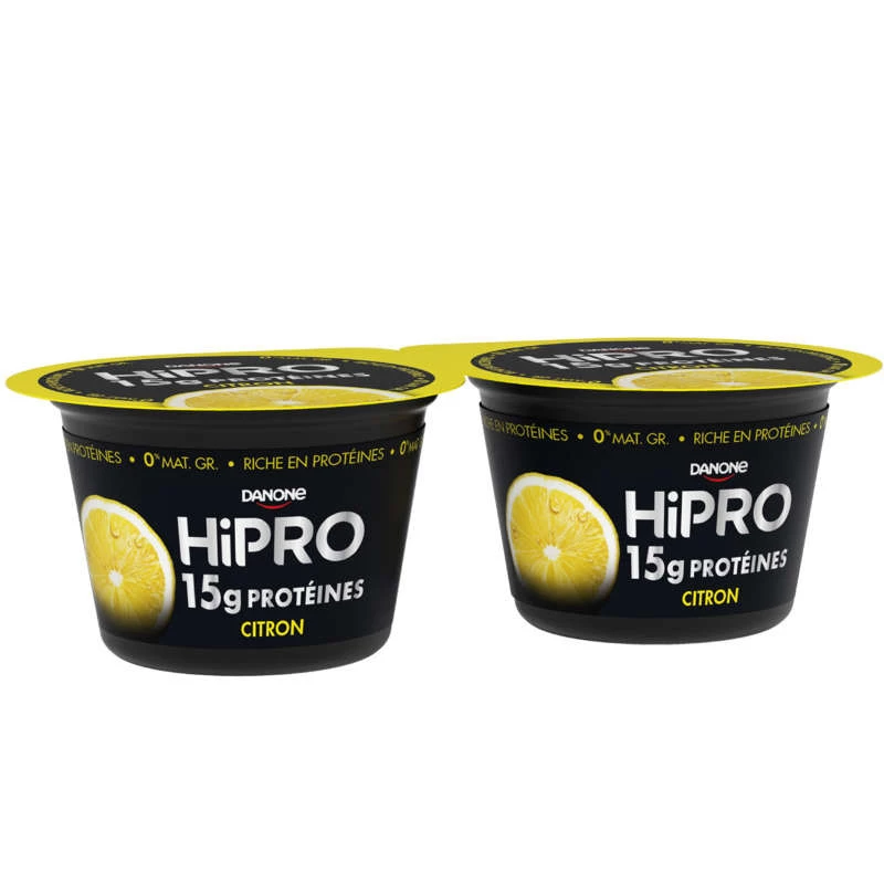 Lemon Protein Yogurt 0% Mg Hipro 2x160g - Danone