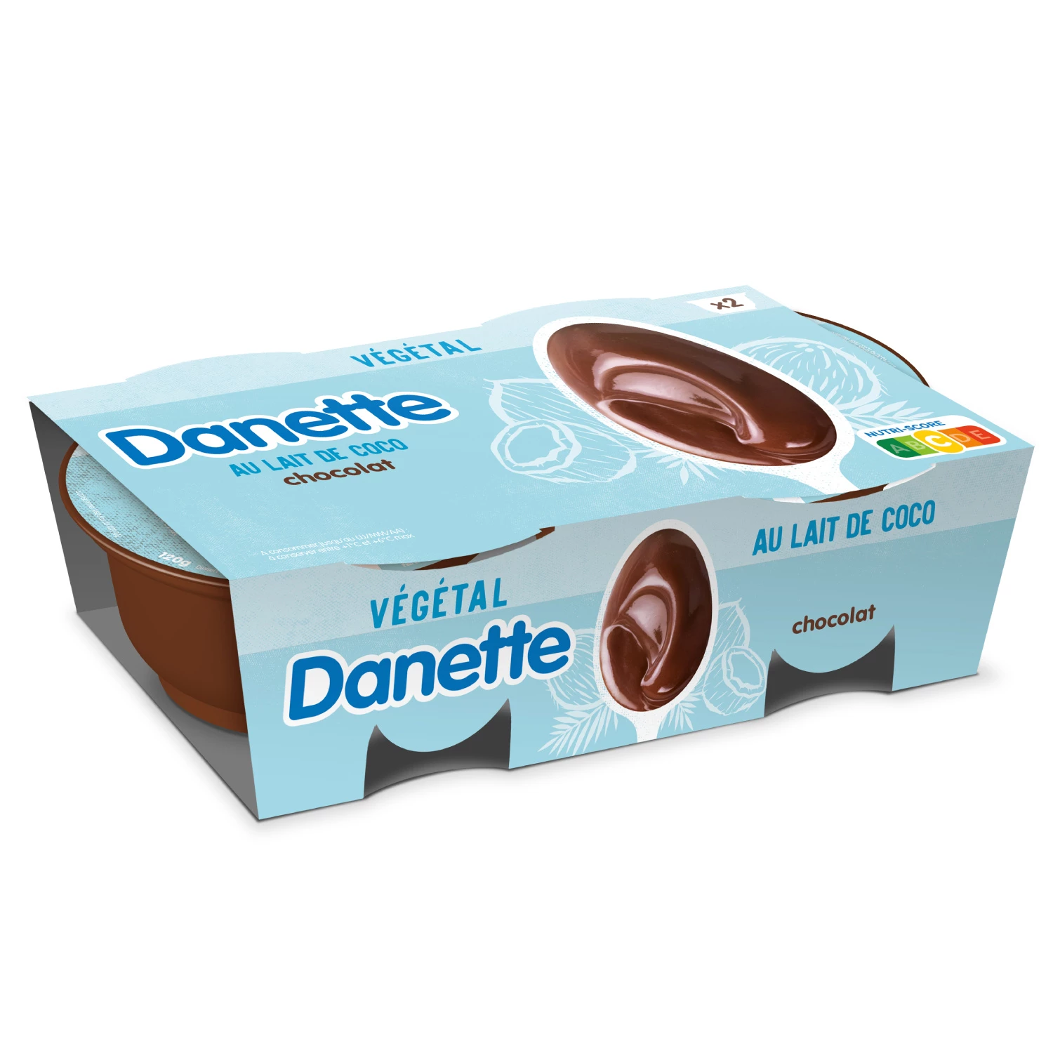 Vg Danette Coco Choco 2x120g