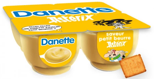 Danette Sav Pti Beurre 4x125g