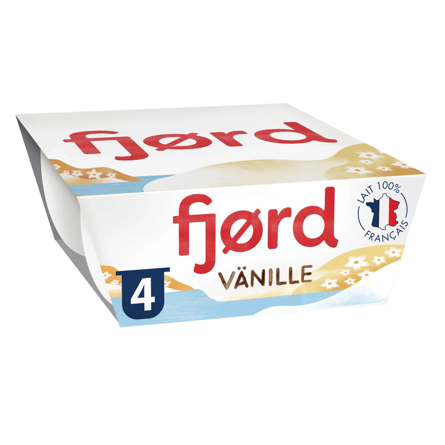 Fjord Vanilla 4x125g