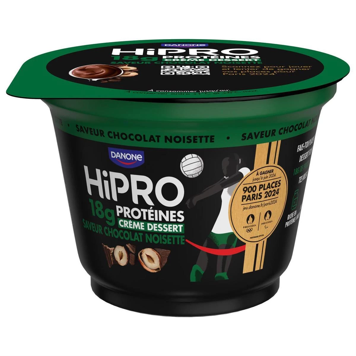 Yaourt Dessert Choco Noisette 180g - HIPRO