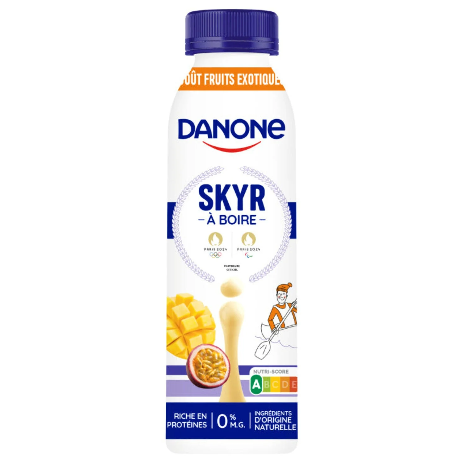 Skyr à Boire Fruits Exotiques 0% Mg 270g - Danone