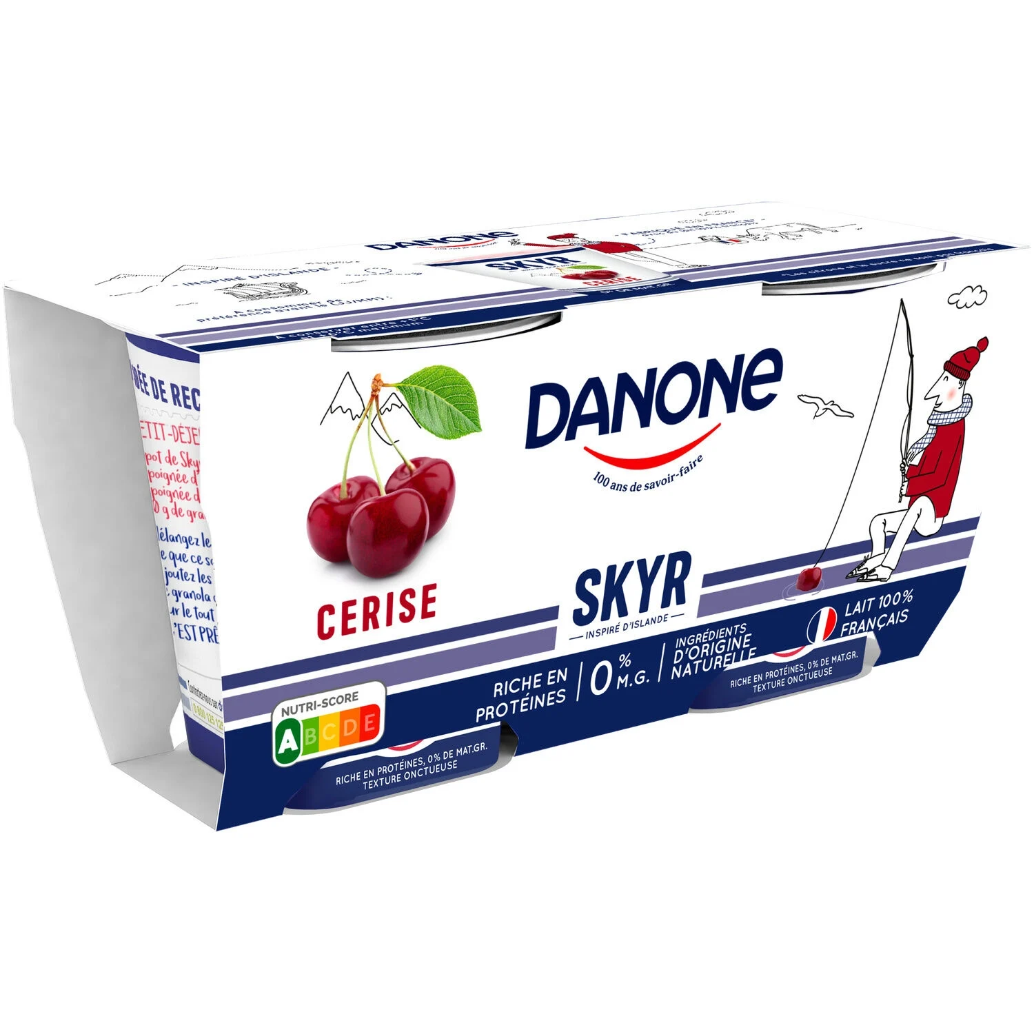 140gx2 Skyr Cerise Danone