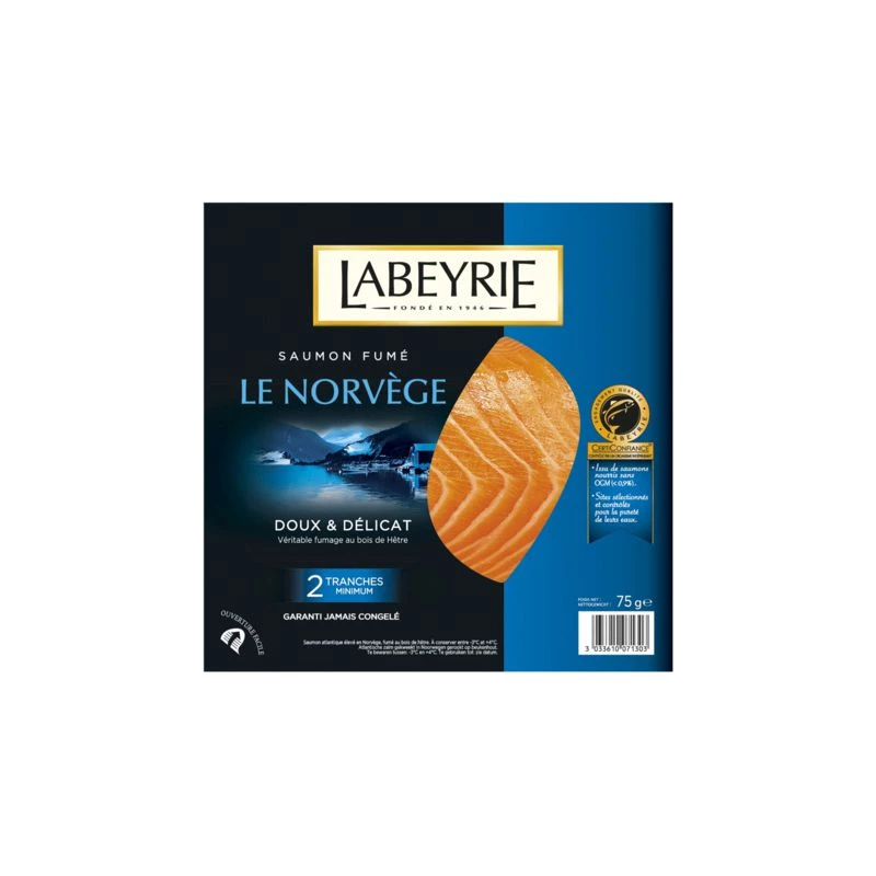 Norwegian Smoked Salmon 2tr. 75g