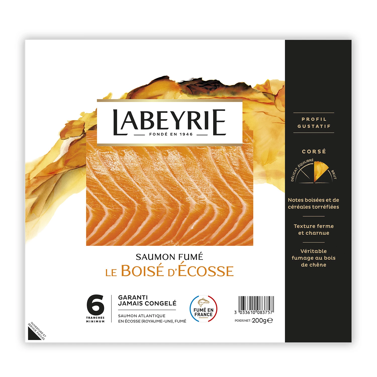 Scottish Smoked Salmon 6tr 200g
