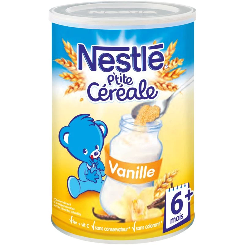 Céréales bébé vanille dès 6 mois 400g - NESTLE