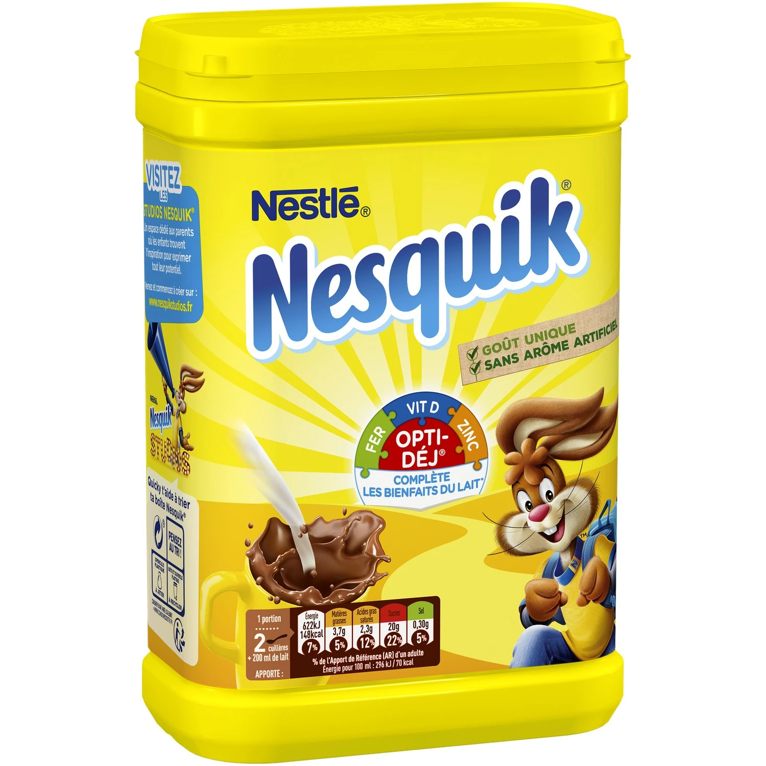 Шоколадная пудра коробка 1кг - NESQUIK