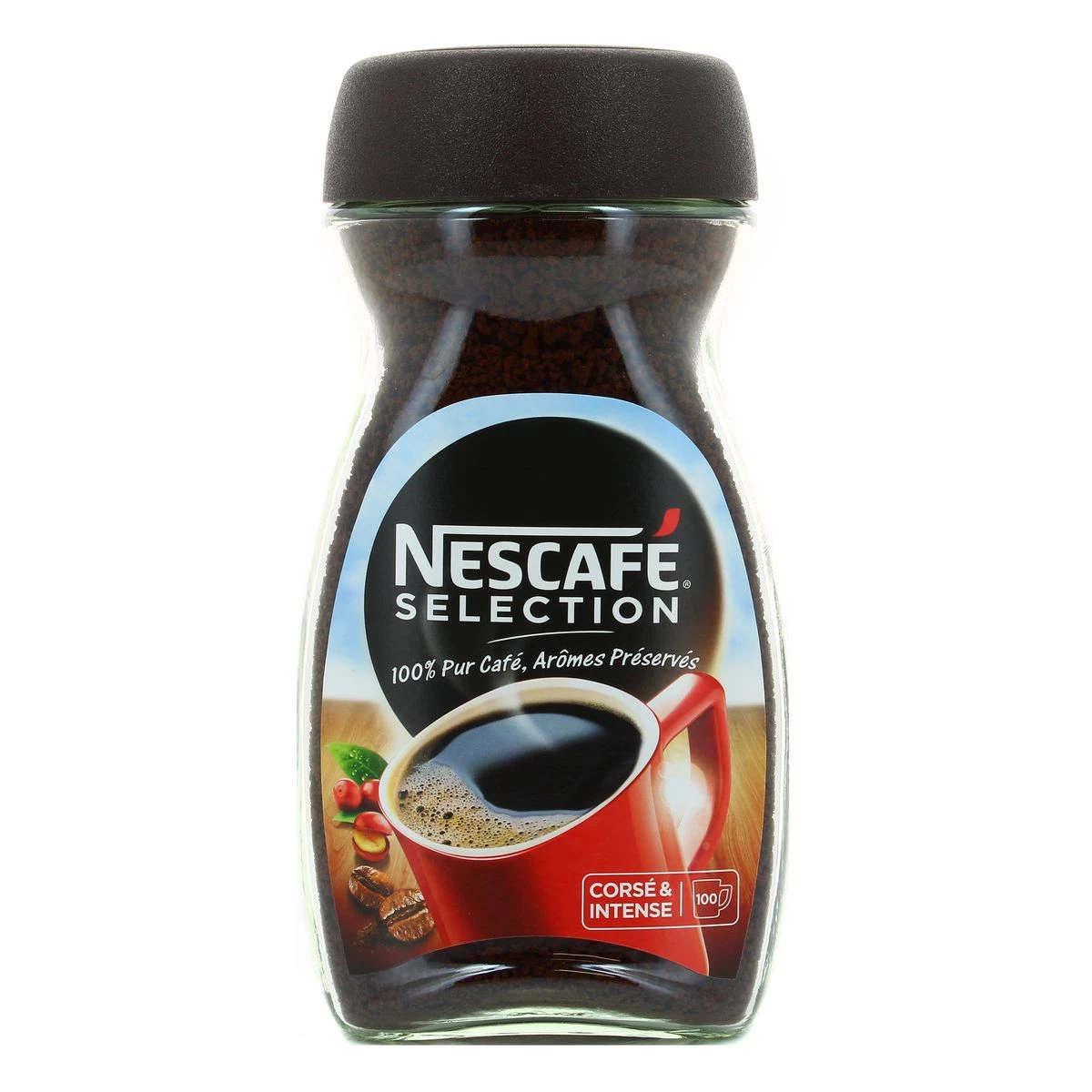 Café soluble corsé & intense selection 200g - NESCAFÉ