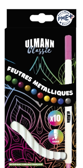 Feutre Metallique X10