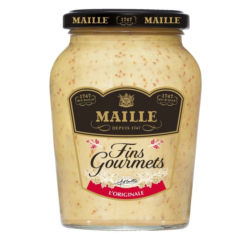 Moutarde l'originale fins gourmets 340g - MAILLE