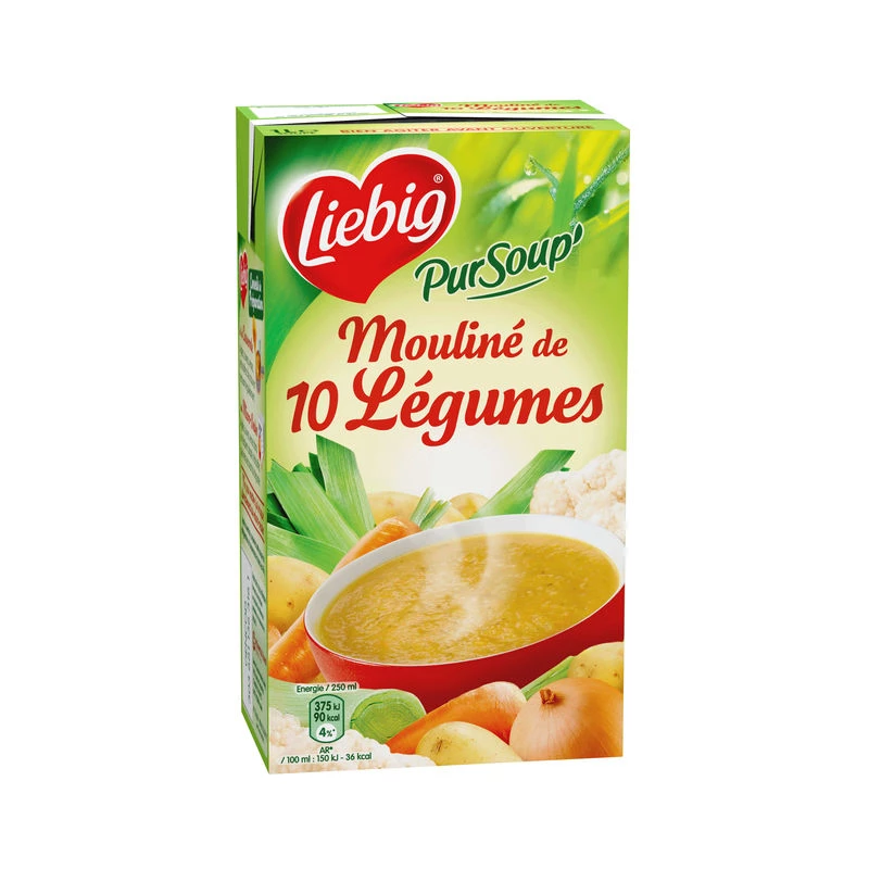 10 种蔬菜的 Mouliné 汤，1l -LIEBIG