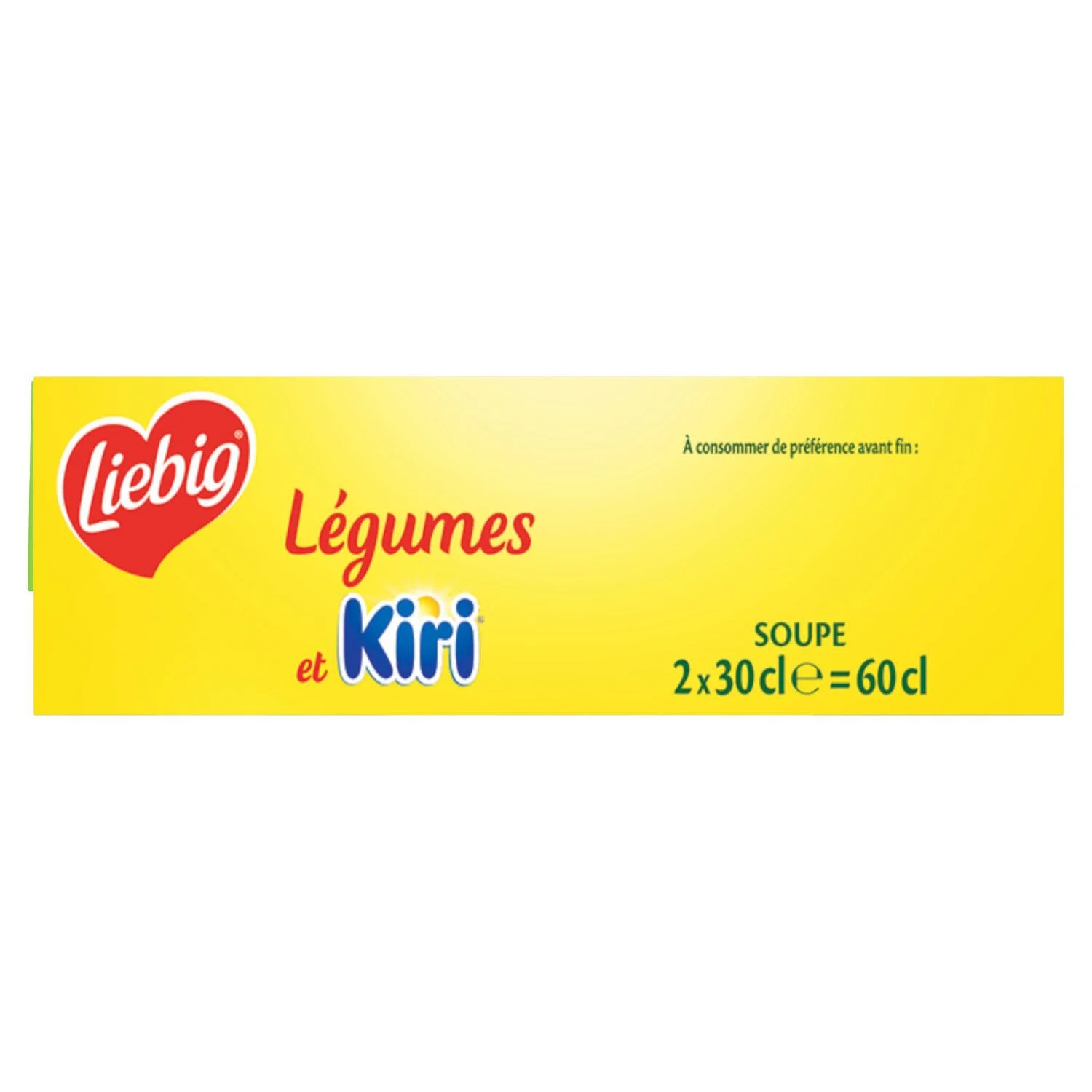 Vegetable and Kiri Soup 2x30cl - LIEBIG