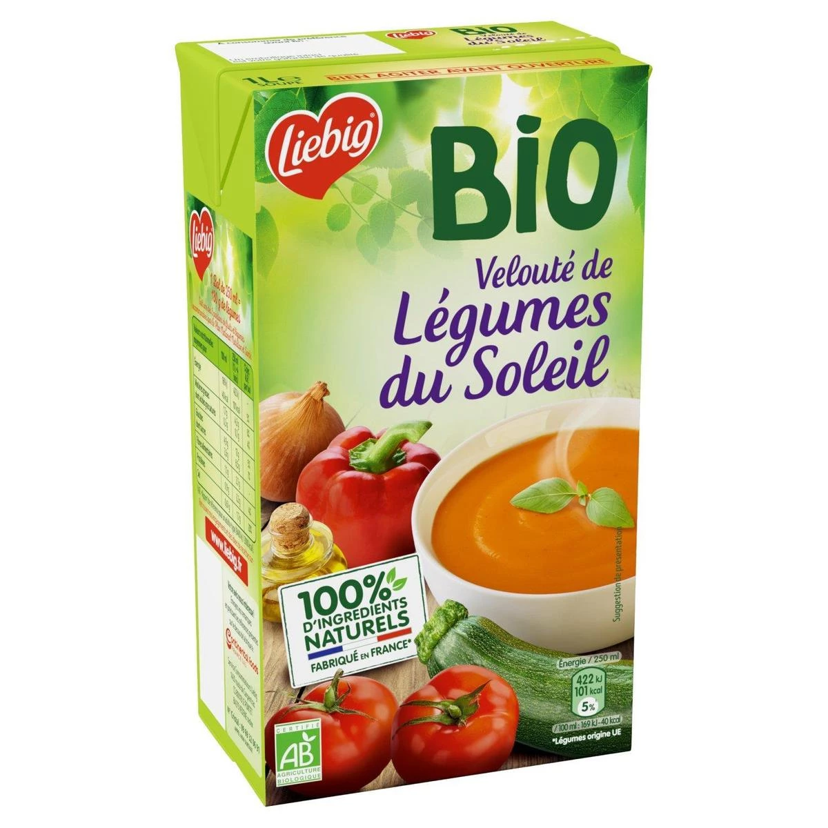 Velouté Légumes du Soleil BIO 1L - LIEBIG