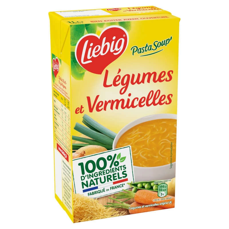 Sopa Crema De Verduras Y Fideos, 1l - LIEBIG