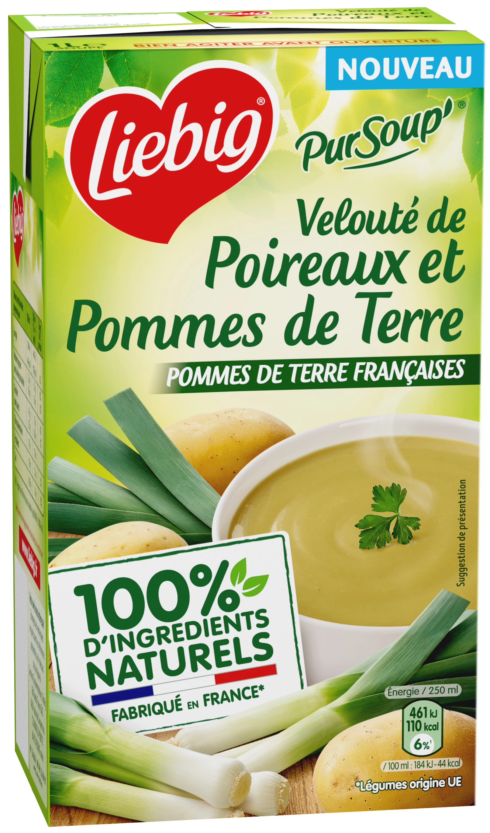 Leek and potato velouté, 1l -liebig