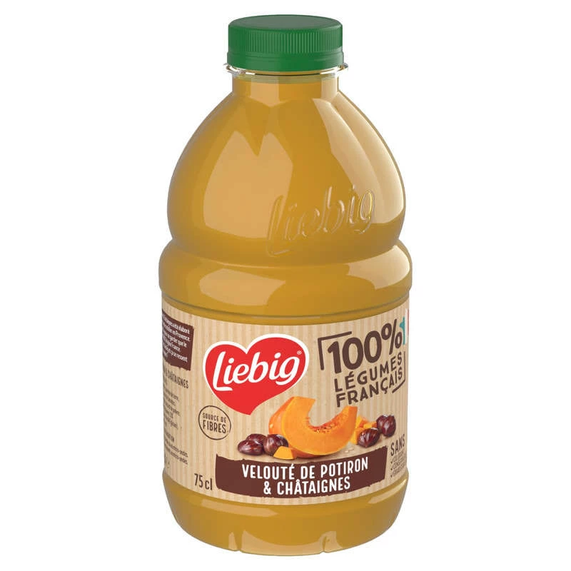 Fluweelzachte Pompoen- en Kastanjesoep, 75cl - LIEBIG