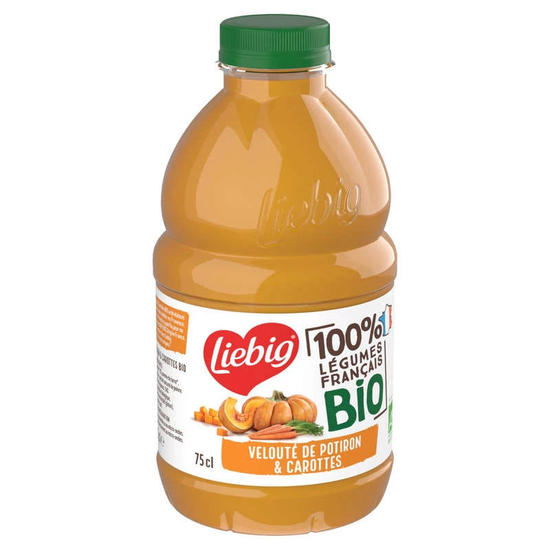 Organic pumpkin and carrot soup - LIEBIG