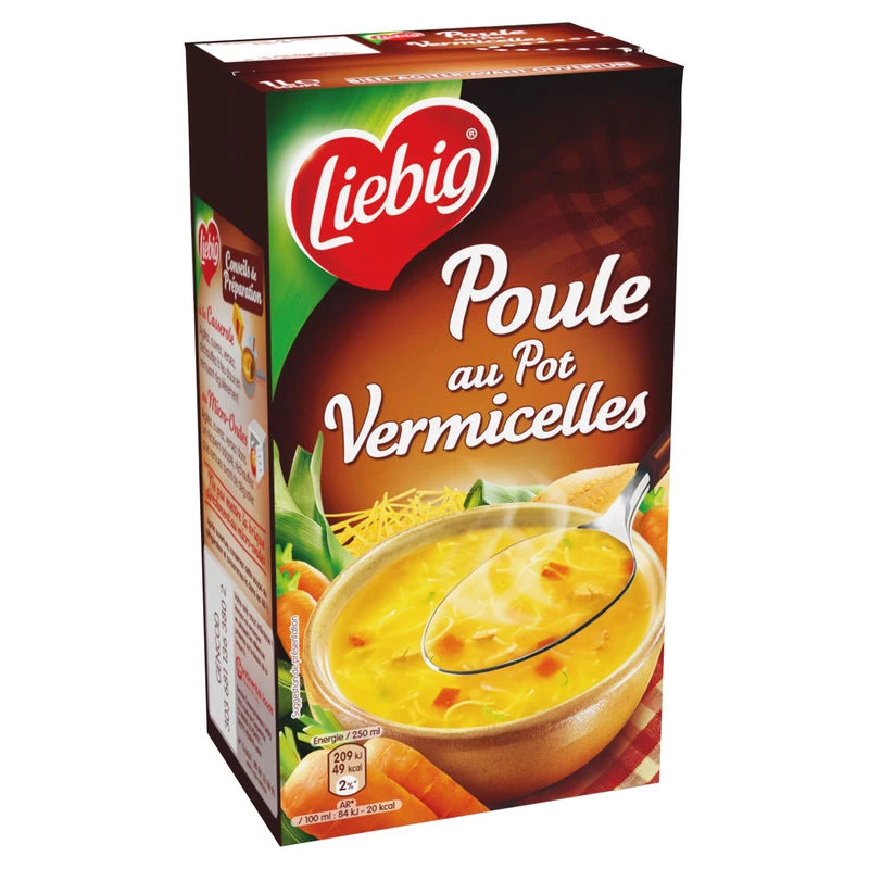 Soupe poule au pot et vermicelles 1L - LIEBIG