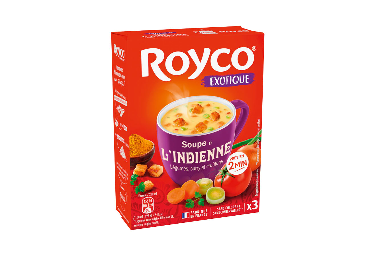 インドのスープ。 3x20cl - ROYCO