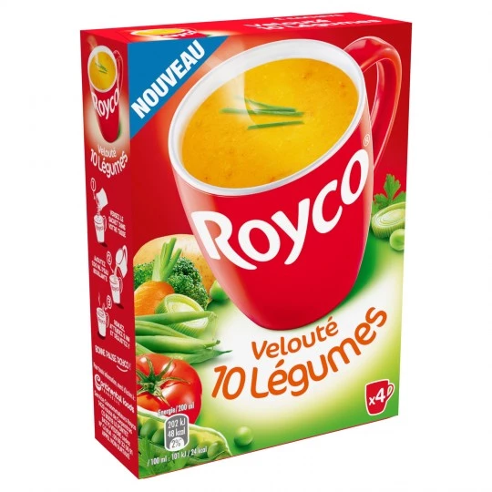 velouté 10 légumes 4x80cl - ROYCO