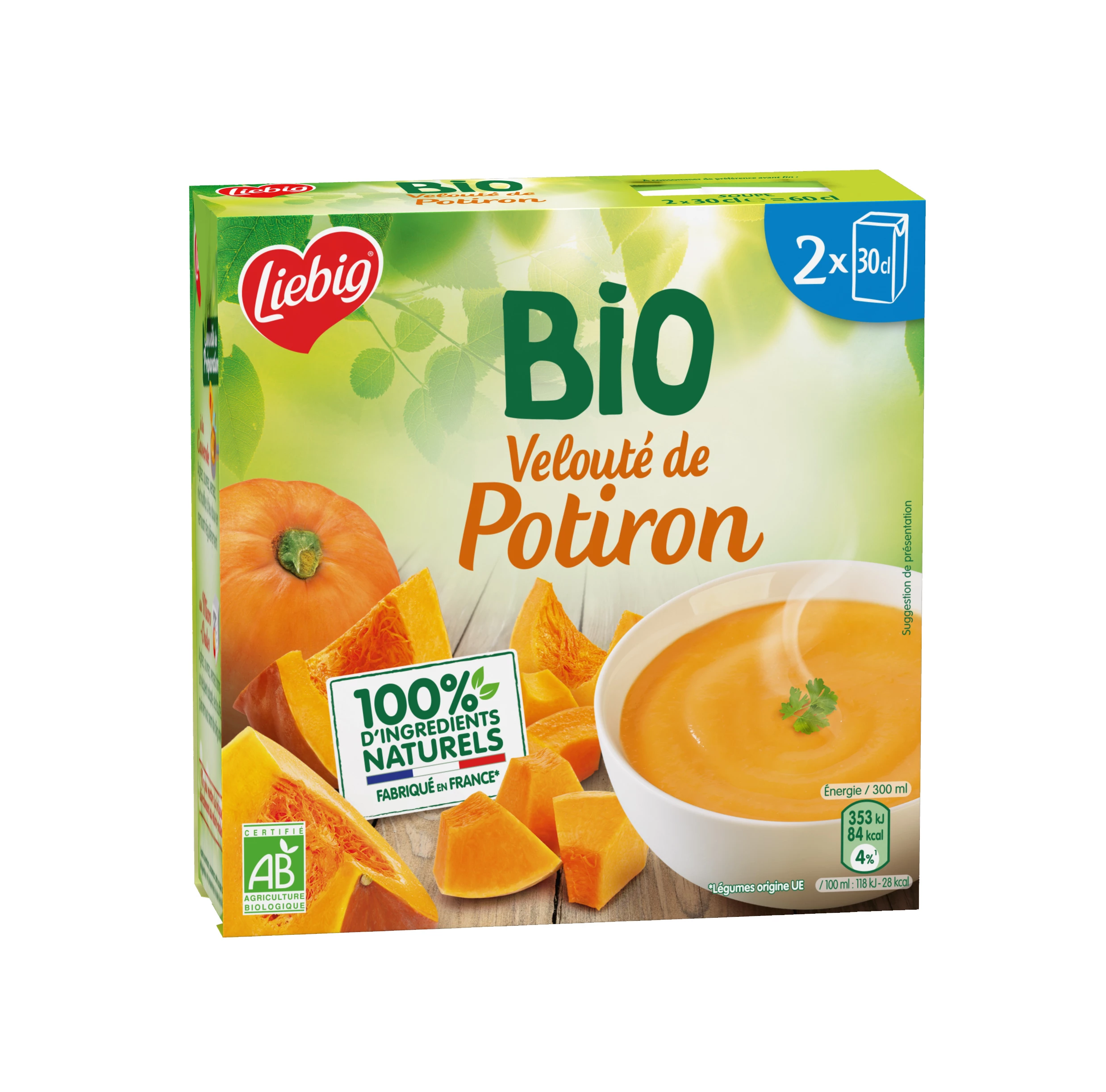 Vel Potiron Bio 2x30cl