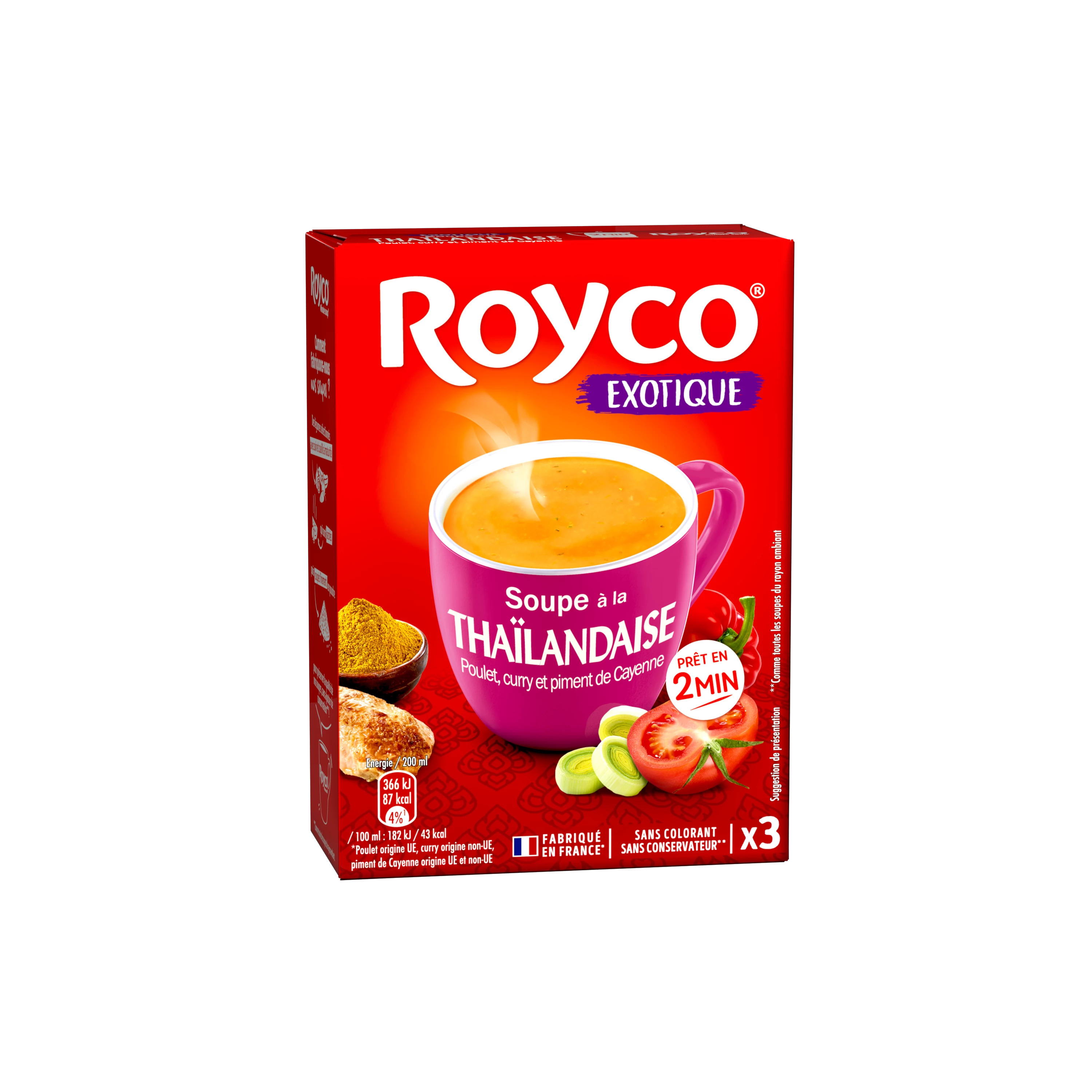 Sopa tailandesa, 58 g - ROYCO