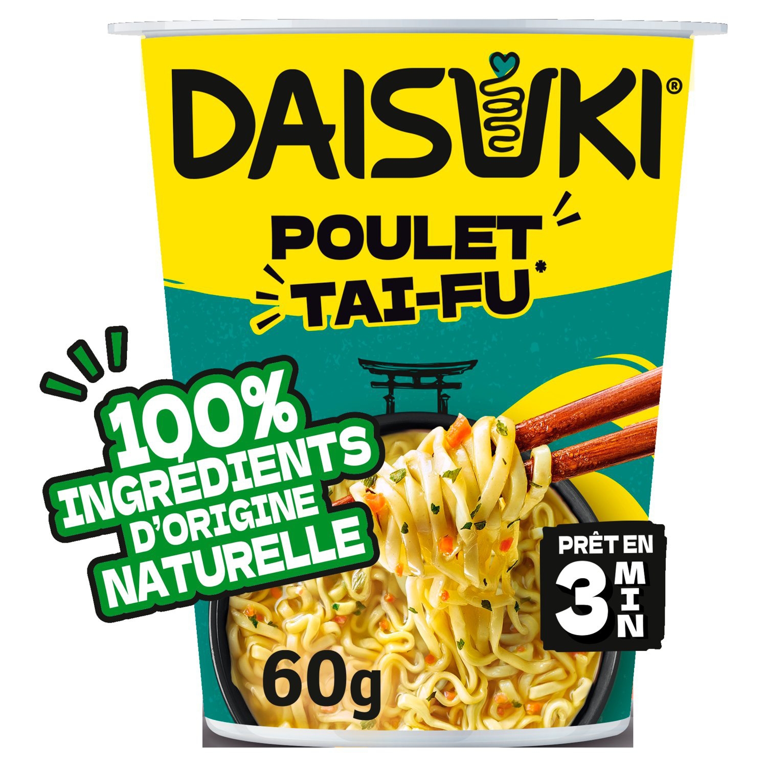 60g Ds Nouilles Poulet Tai-fu