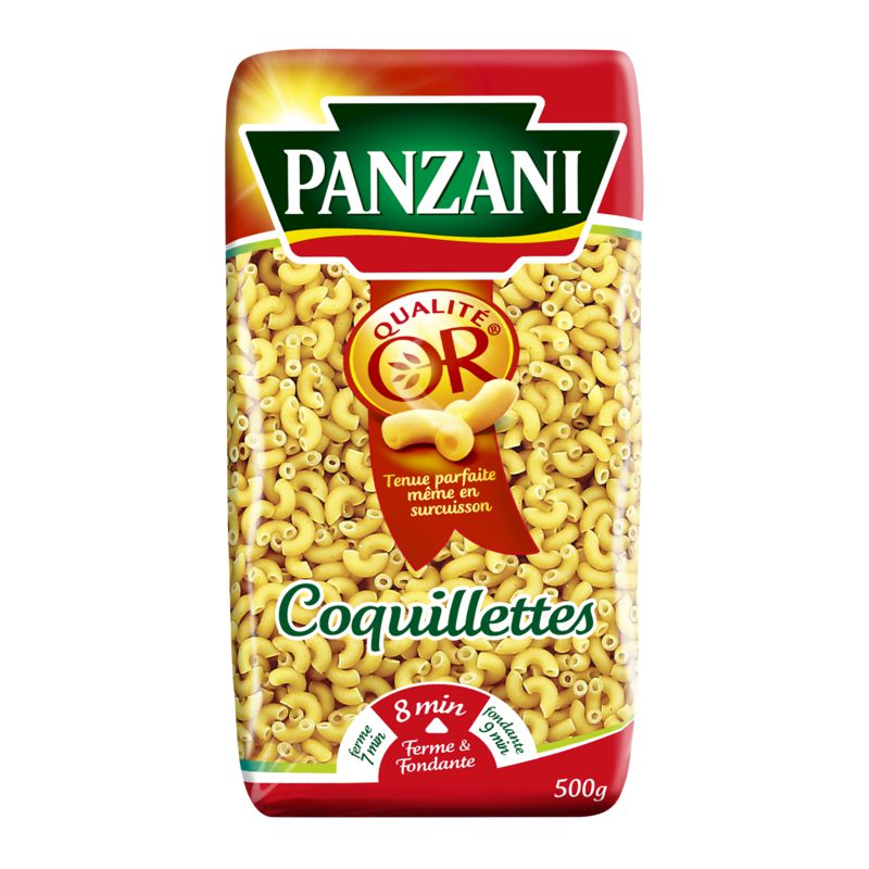 Pâtes coquillettes 500g - PANZANI