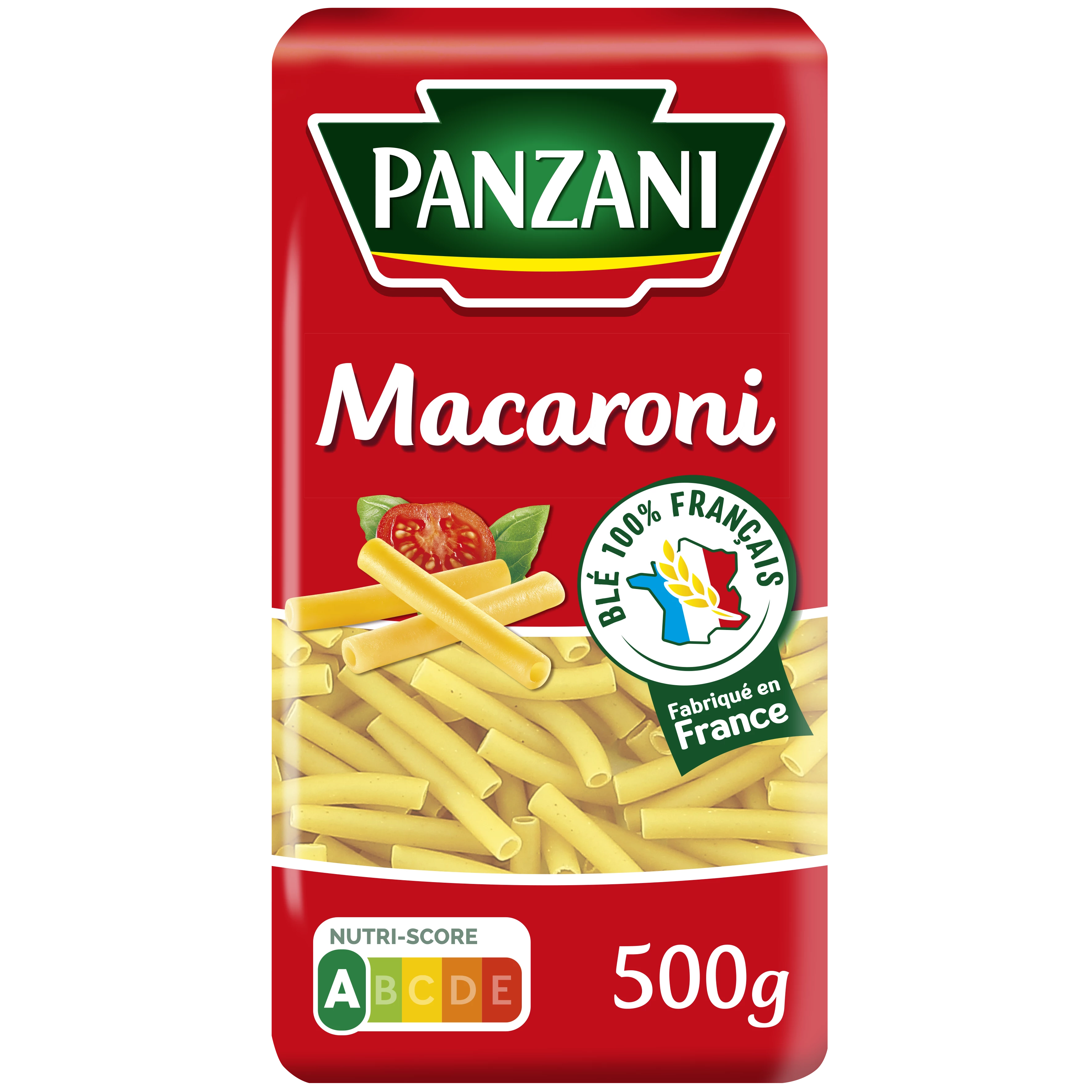 Pasta Macarrones, 500g - PANZANI