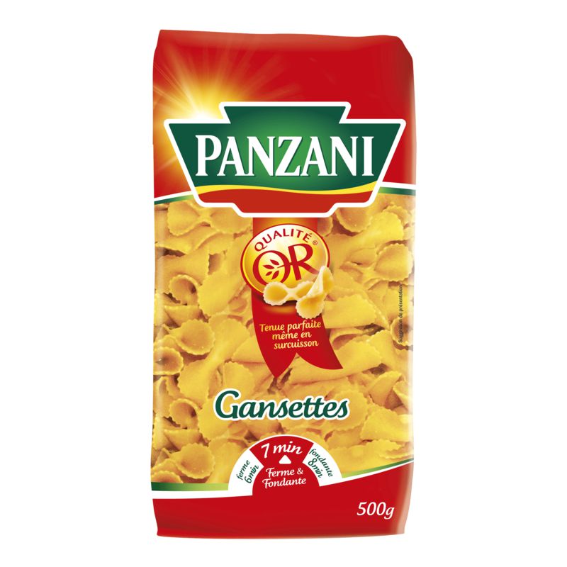 गैंसेट पास्ता 500 ग्राम - PANZANI