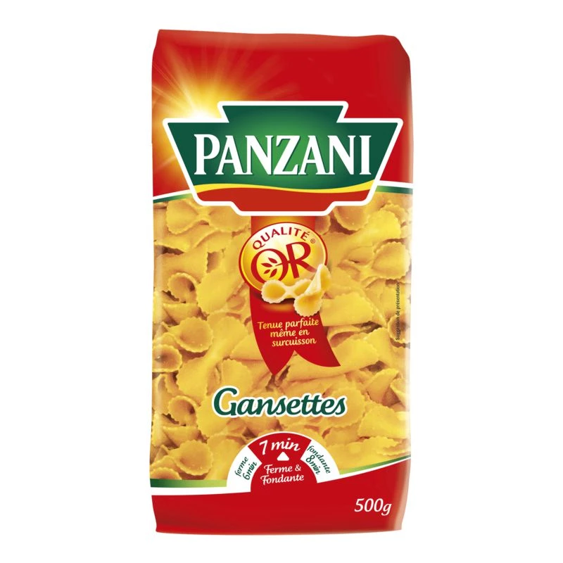 गैंसेट पास्ता, 500 ग्राम - PANZANI