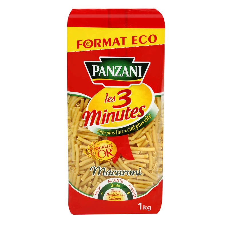 Macaroni pasta, 1kg - PANZANI