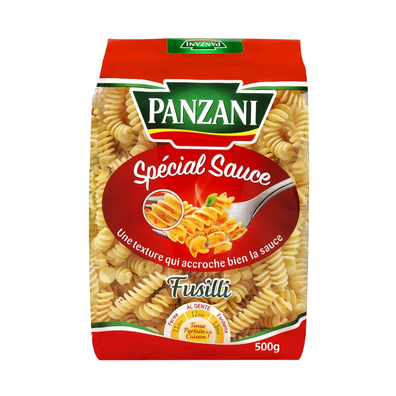 Pâtes fusilli spécial sauce 500g - PANZANI