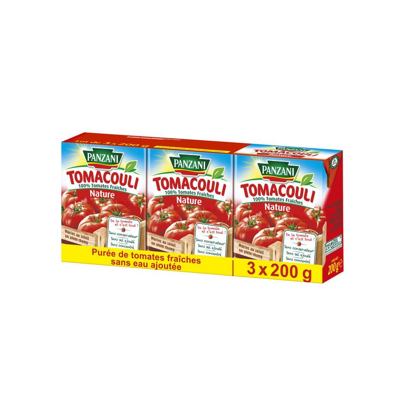 Tomacouli Nyanya Puree 3x200g - PANZANI