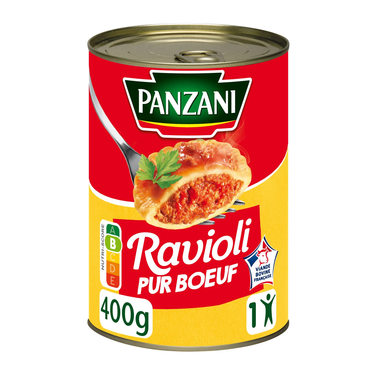Pure Beef Ravioli Ready Dish 400g - Panzani