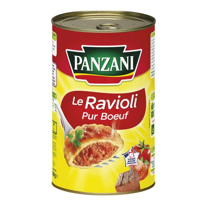 Pure Beef Ravioli, 1.2kg - PANZANI