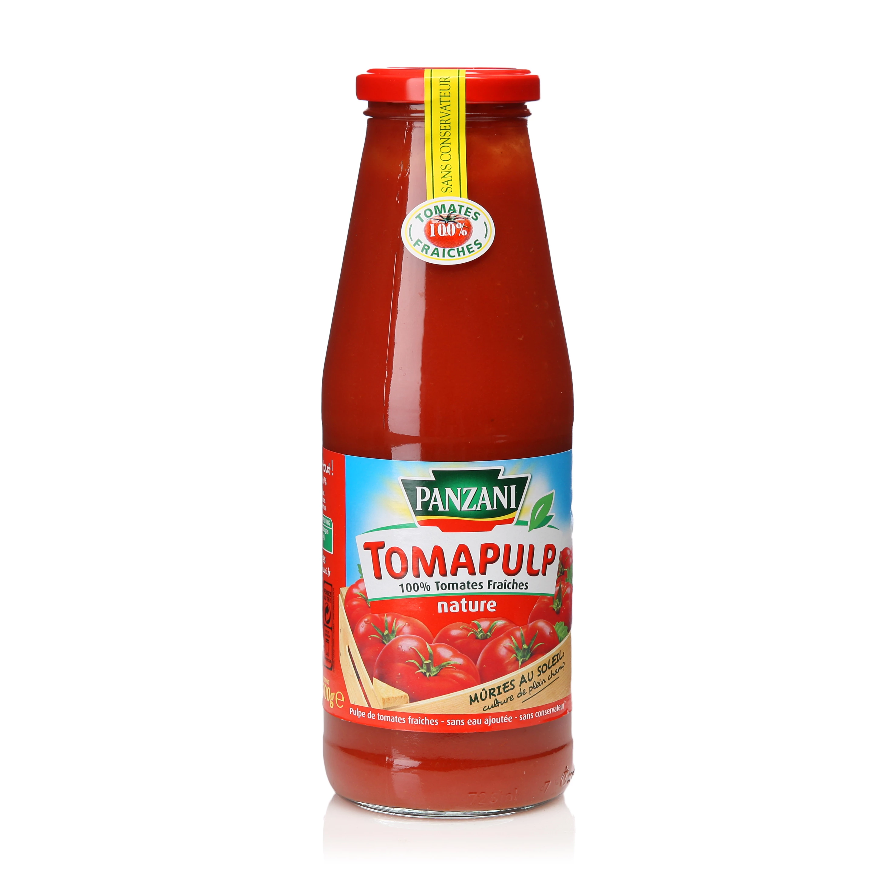 Molho Panzani Polpa de Tomate; 700g - PANZANI