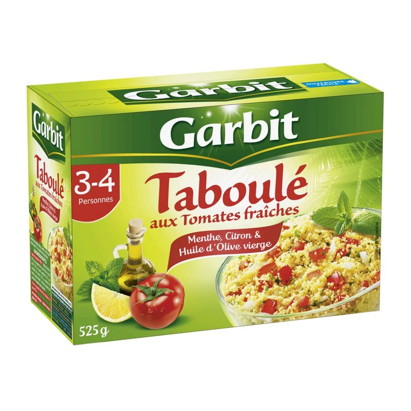 Tabulé de tomate fresco, 525 g - GARBIT