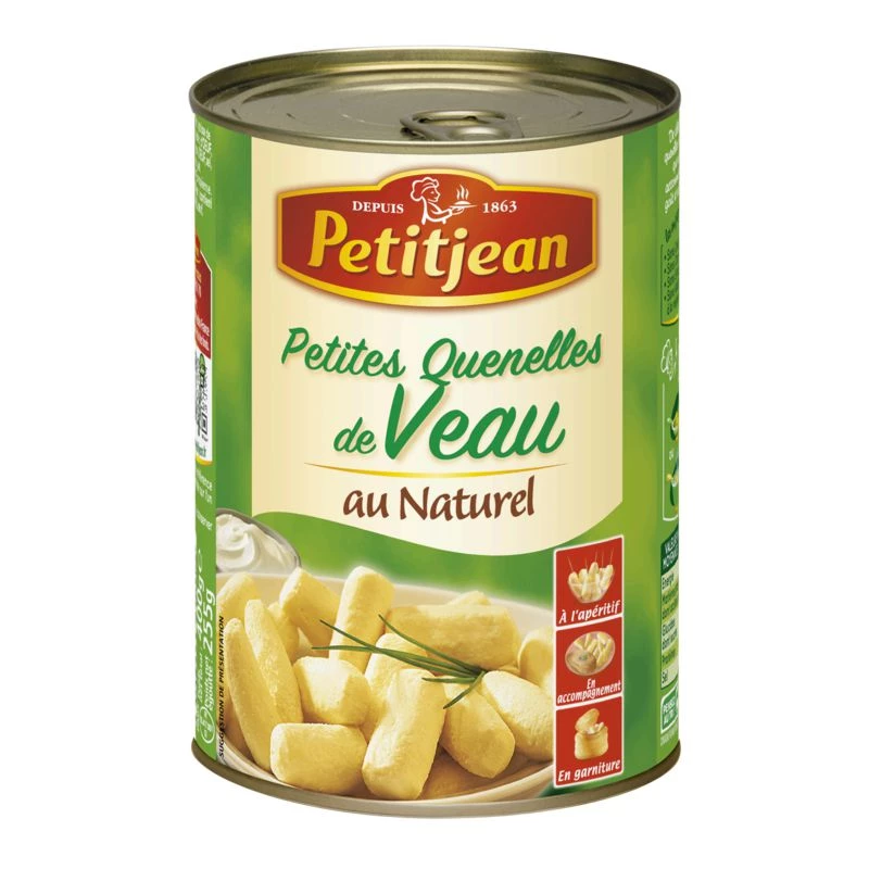 Albóndigas pequeñas de ternera, 255 g - PETITJEAN