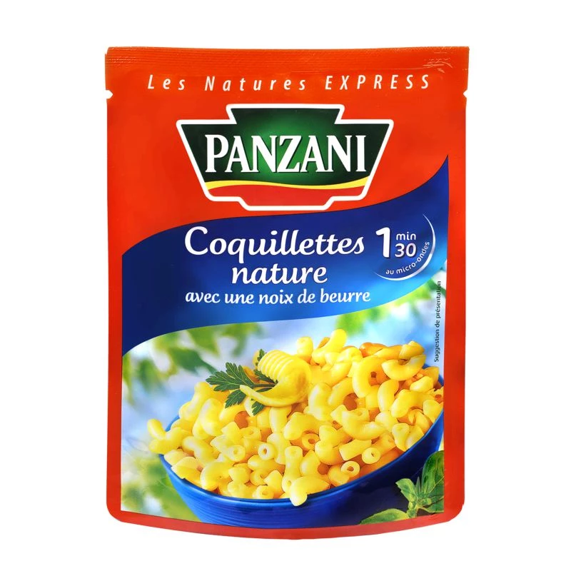 Pasta met gewone schaal 200 g - PANZANI