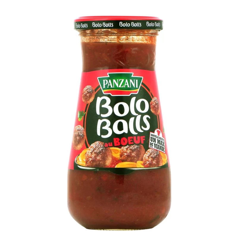 Sauce bolo balls au boeuf 400g - PANZANI