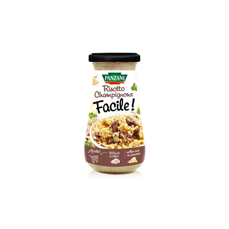 Sauce risotto champignons 370g - PANZANI