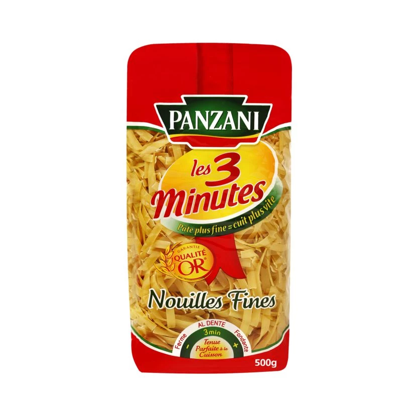 Pâtes nouilles fines 500g - PANZANI