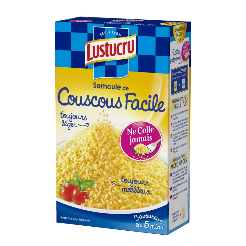 Couscous facile 800g - LUSTUCRU