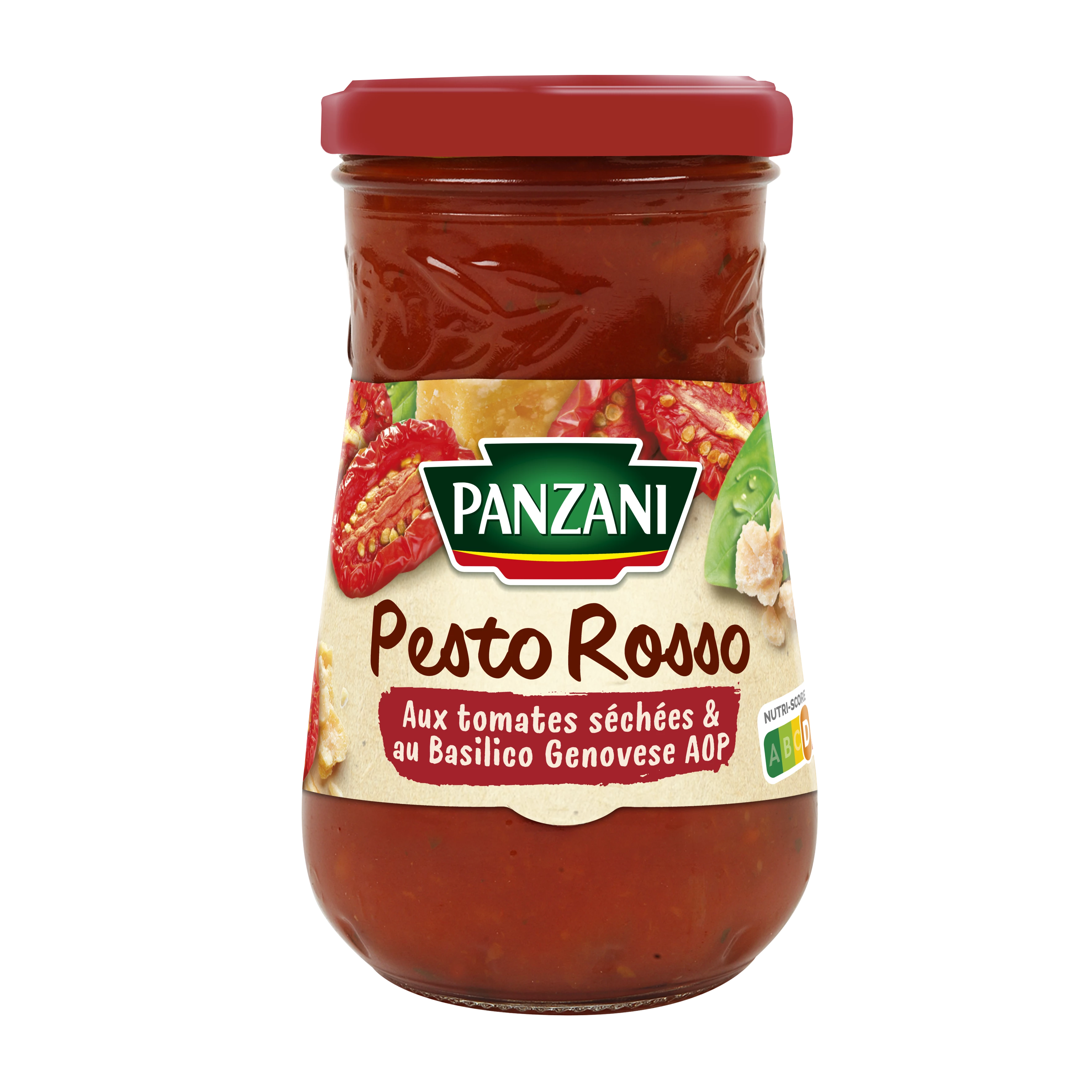 Molho Pesto e Tomate Basílico; 200g - PANZANI